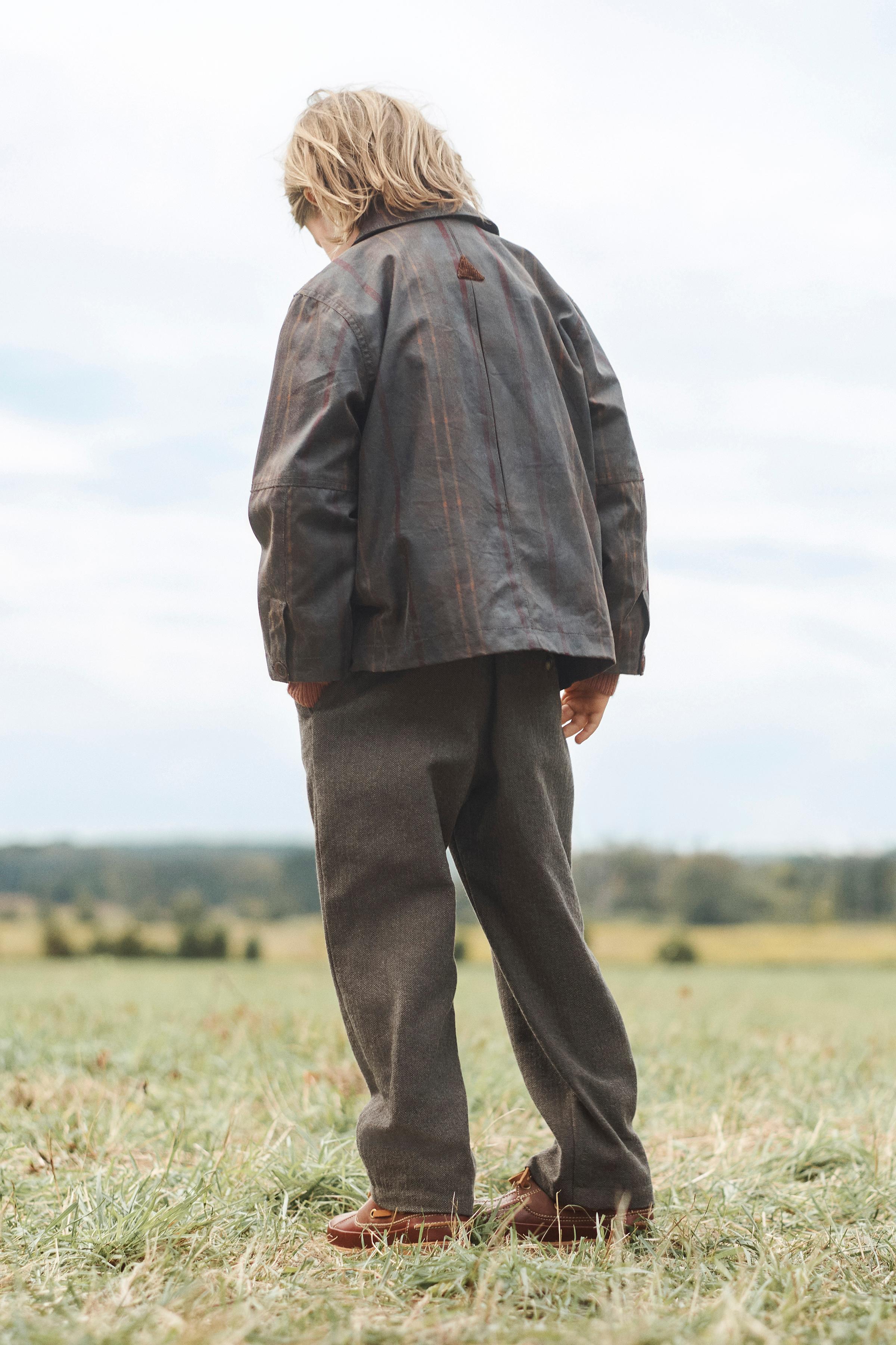 LIMITED EDITION WAXED PLAID COAT